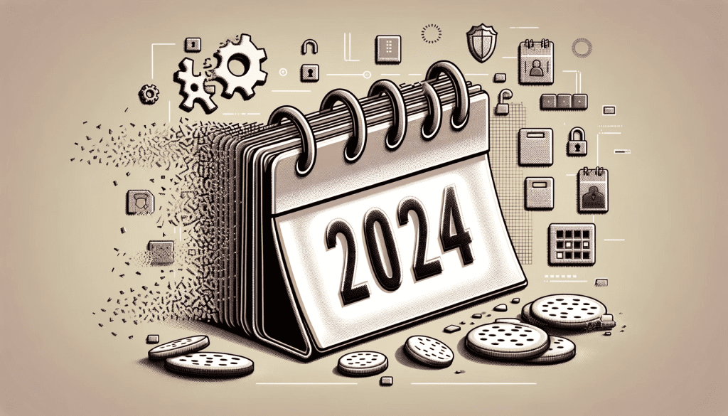 Kalender som visar på att tredjehandsdata försvinner under 2024